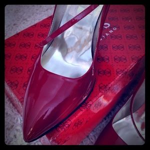 Red Guess heels